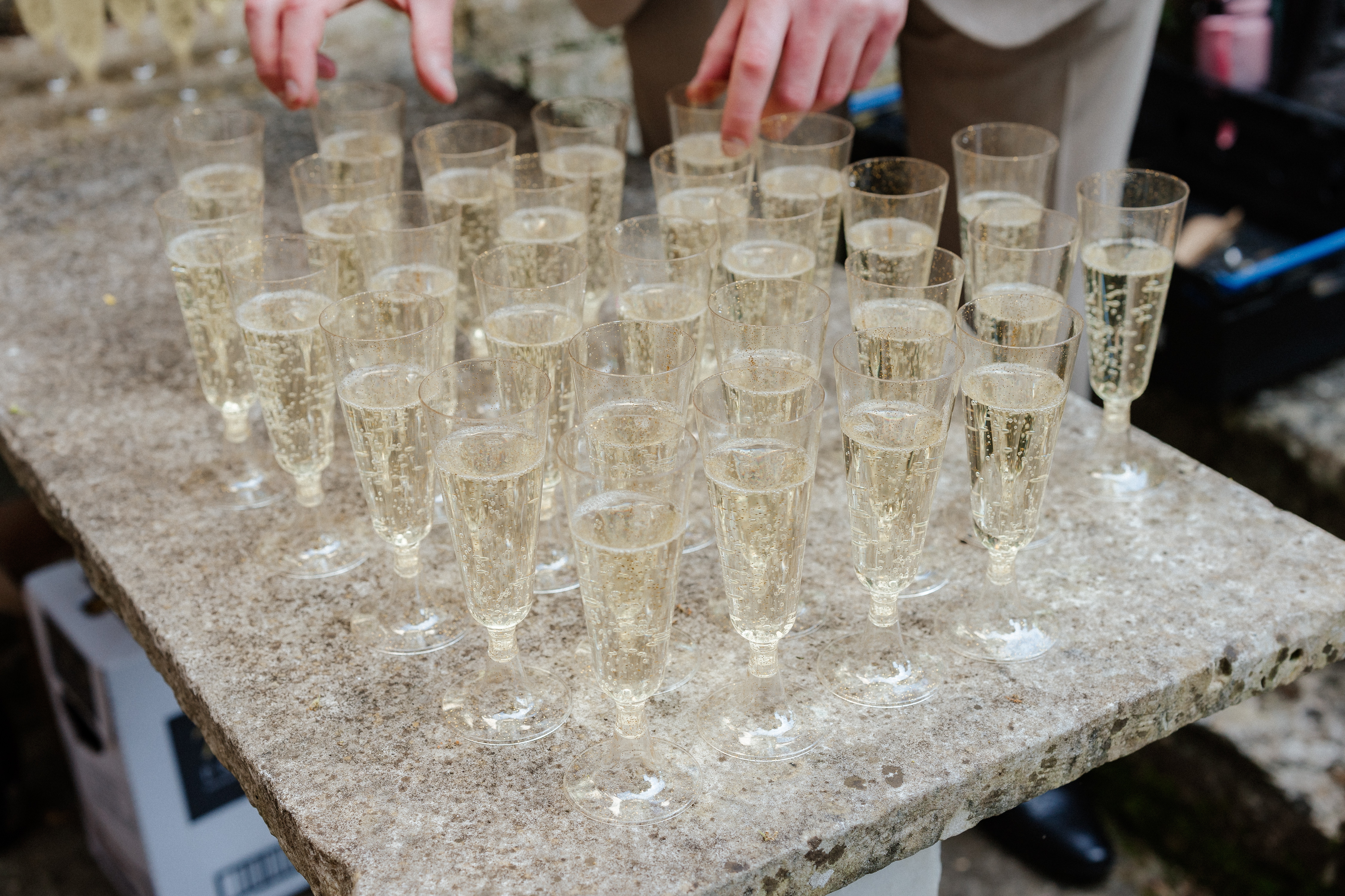 Wimborne Town Hall Prosecco Toast