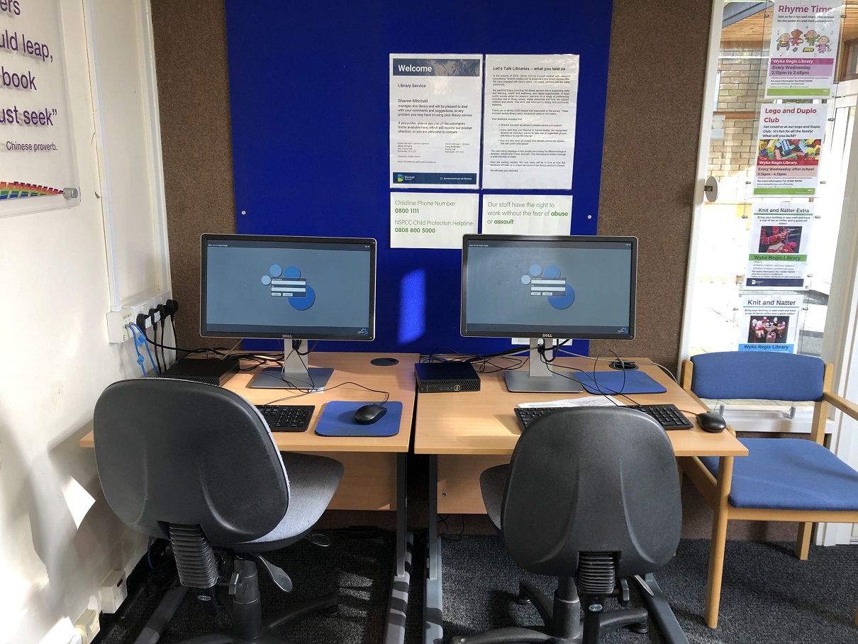 The library will also have some computers