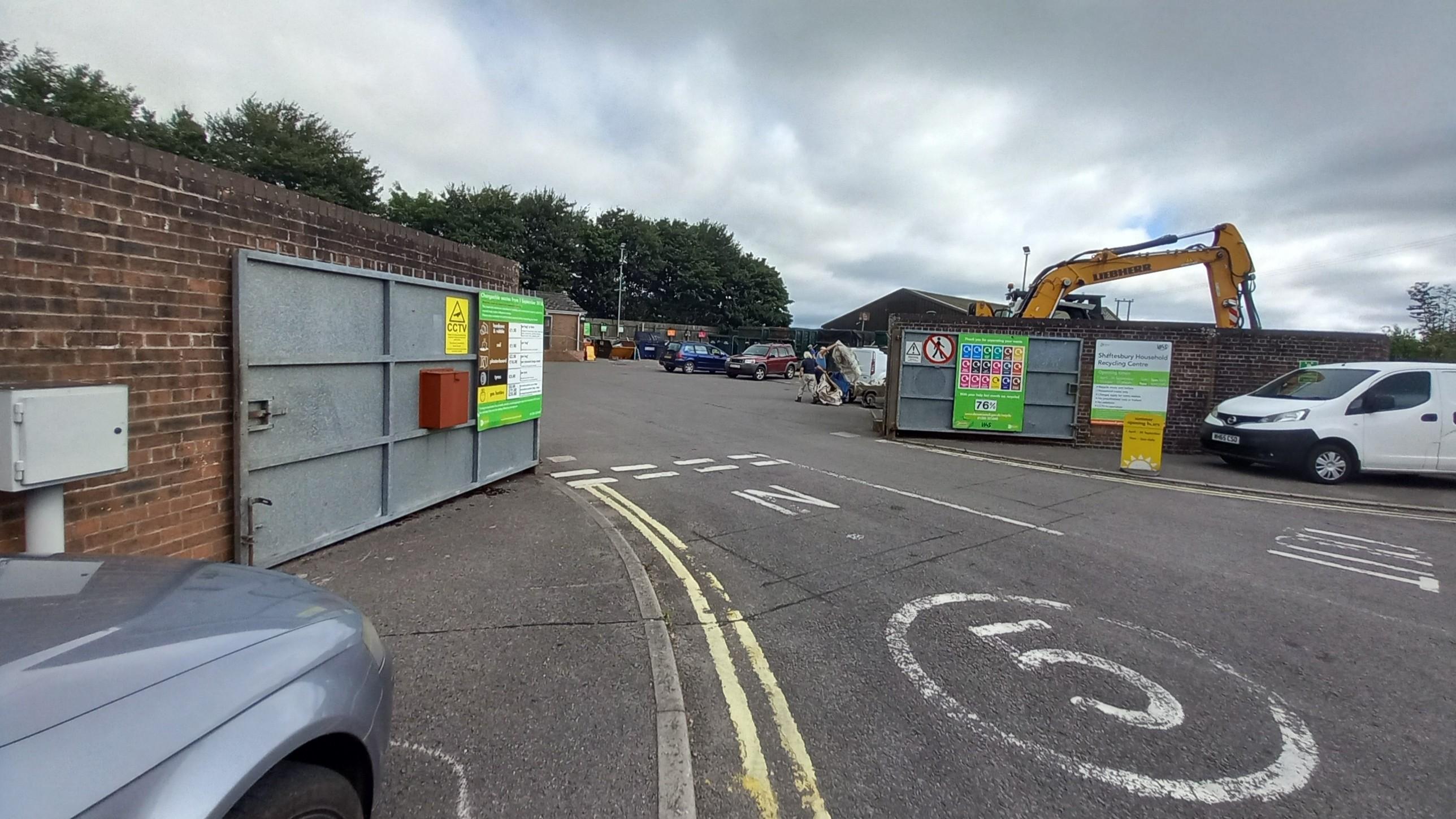 Sherborne recycling centre