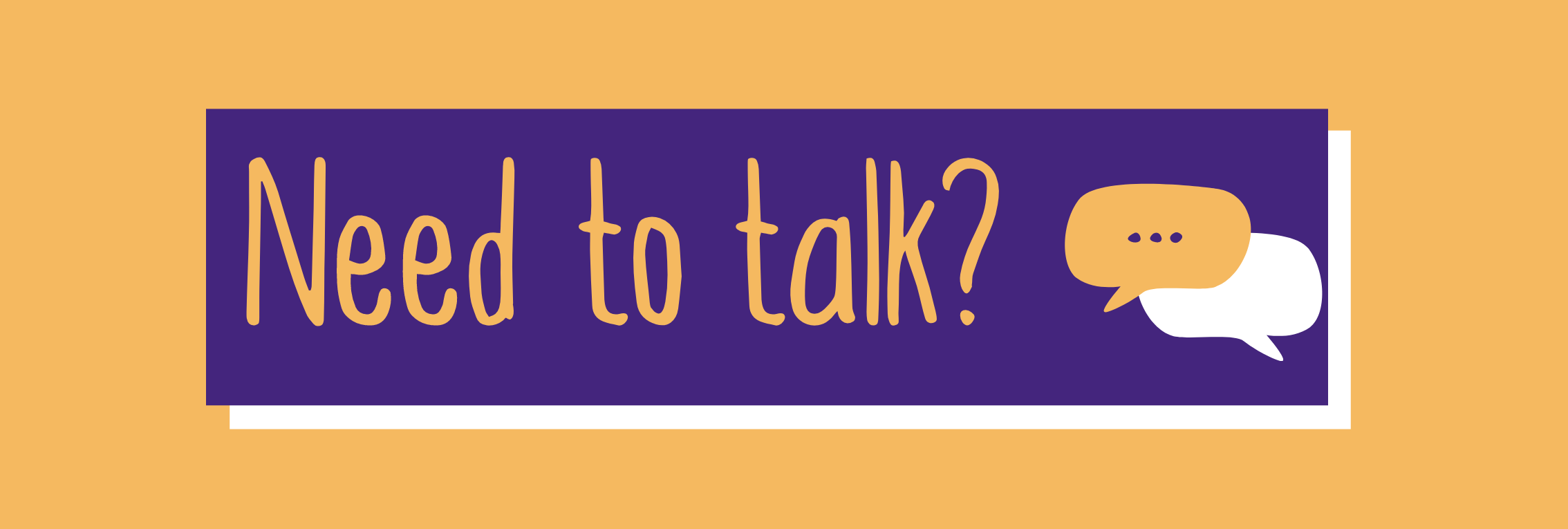 i need to talk to you right now
