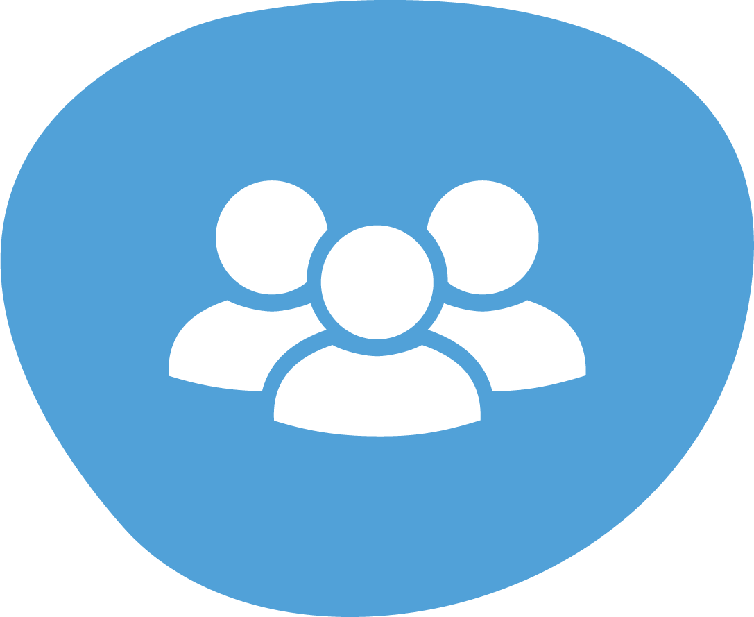 Icon to represent communities and individuals