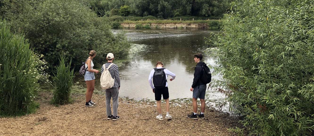 Friends at the River Stour