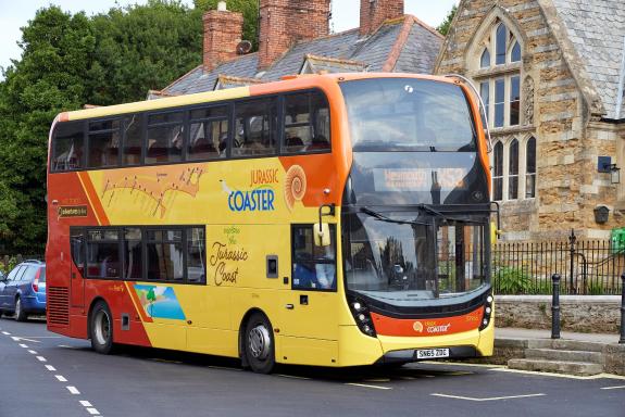 X53 bus on highway